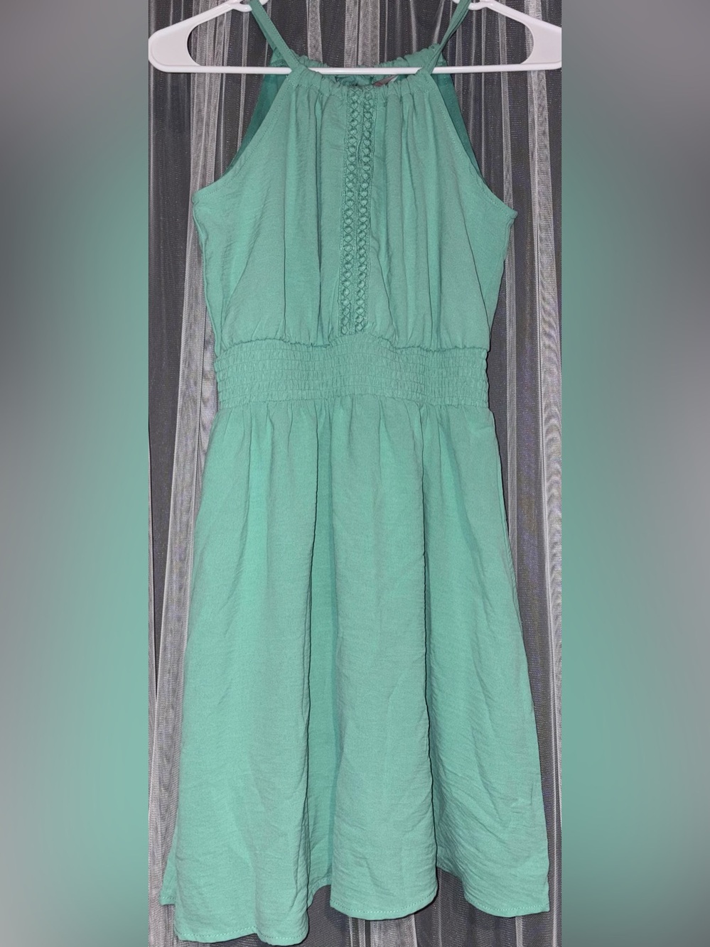 No Boundaries Mint Green Halter Summer Dress